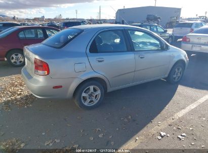 Lot #3035088400 2005 CHEVROLET AVEO LS