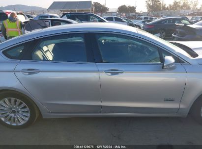 Lot #3037550870 2016 FORD FUSION ENERGI SE LUXURY