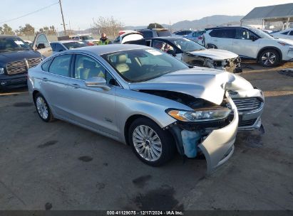 Lot #3037550870 2016 FORD FUSION ENERGI SE LUXURY