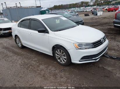 Lot #3051091732 2015 VOLKSWAGEN JETTA 1.8T SE