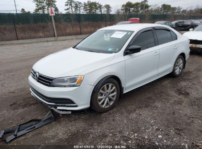 Lot #3051091732 2015 VOLKSWAGEN JETTA 1.8T SE