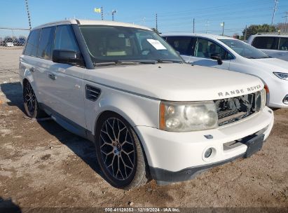 Lot #3037528605 2009 LAND ROVER RANGE ROVER SPORT HSE