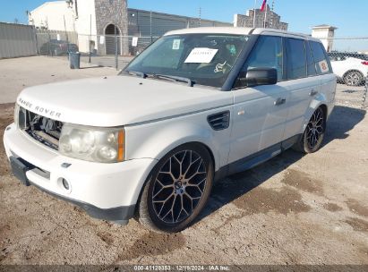 Lot #3037528605 2009 LAND ROVER RANGE ROVER SPORT HSE