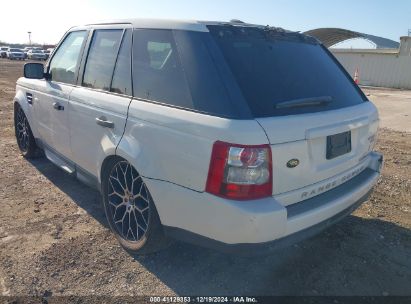 Lot #3037528605 2009 LAND ROVER RANGE ROVER SPORT HSE