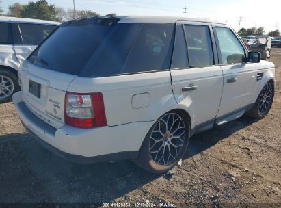 Lot #3037528605 2009 LAND ROVER RANGE ROVER SPORT HSE