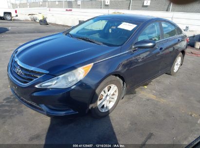 Lot #3035091728 2011 HYUNDAI SONATA GLS