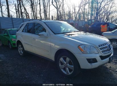 Lot #3037534687 2011 MERCEDES-BENZ ML 350 4MATIC