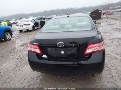 Lot #3051091713 2010 TOYOTA CAMRY LE