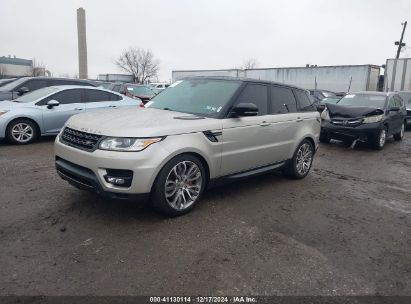 Lot #3051075660 2015 LAND ROVER RANGE ROVER SPORT 5.0L V8 SUPERCHARGED