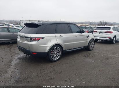 Lot #3051075660 2015 LAND ROVER RANGE ROVER SPORT 5.0L V8 SUPERCHARGED