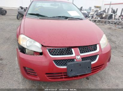 Lot #3037534679 2005 DODGE STRATUS SXT