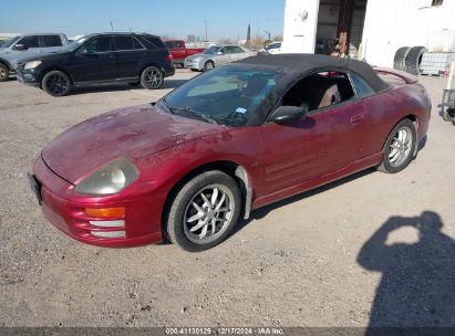 Lot #3035079459 2001 MITSUBISHI ECLIPSE SPYDER GT