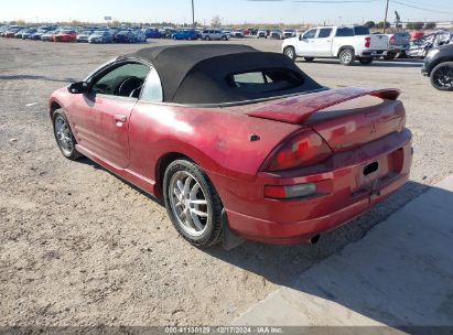 Lot #3035079459 2001 MITSUBISHI ECLIPSE SPYDER GT