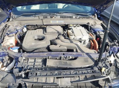 Lot #3050072751 2015 FORD FUSION HYBRID TITANIUM