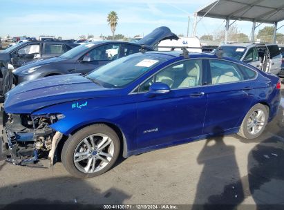 Lot #3050072751 2015 FORD FUSION HYBRID TITANIUM