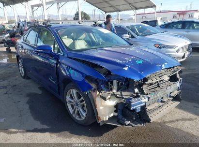 Lot #3050072751 2015 FORD FUSION HYBRID TITANIUM