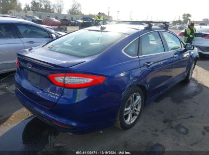 Lot #3050072751 2015 FORD FUSION HYBRID TITANIUM