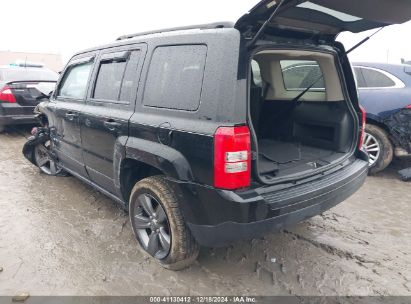 Lot #3051091702 2015 JEEP PATRIOT HIGH ALTITUDE EDITION