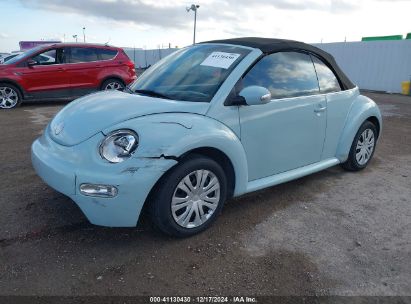 Lot #3056469210 2004 VOLKSWAGEN NEW BEETLE GL