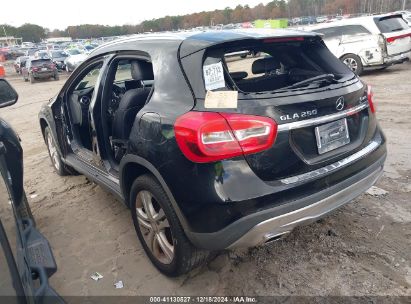 Lot #3046375497 2017 MERCEDES-BENZ GLA 250 4MATIC