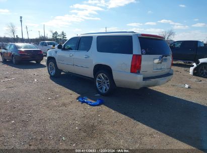 Lot #3053060415 2014 CADILLAC ESCALADE ESV PLATINUM EDITION