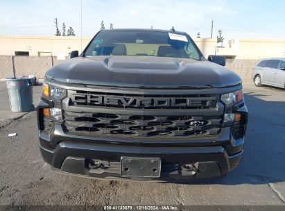 Lot #3057078697 2024 CHEVROLET SILVERADO 1500 2WD DOUBLE CAB STANDARD BED CUSTOM