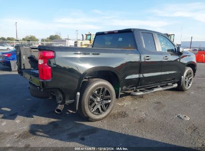 Lot #3057078697 2024 CHEVROLET SILVERADO 1500 2WD DOUBLE CAB STANDARD BED CUSTOM