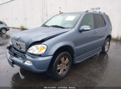 Lot #3035091713 2005 MERCEDES-BENZ ML 350 4MATIC