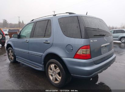 Lot #3035091713 2005 MERCEDES-BENZ ML 350 4MATIC