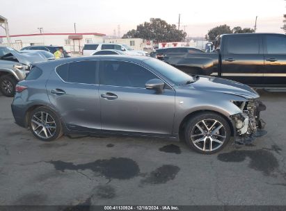 Lot #3048458631 2014 LEXUS CT 200H