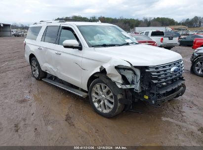 Lot #3053068333 2019 FORD EXPEDITION MAX LIMITED