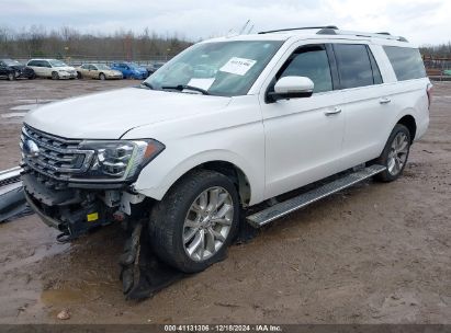 Lot #3053068333 2019 FORD EXPEDITION MAX LIMITED