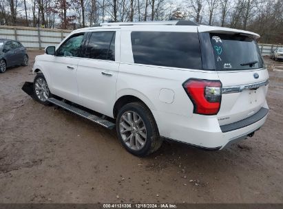 Lot #3053068333 2019 FORD EXPEDITION MAX LIMITED