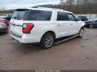 Lot #3053068333 2019 FORD EXPEDITION MAX LIMITED