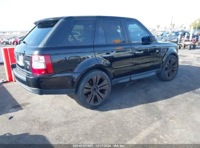 Lot #3037523987 2009 LAND ROVER RANGE ROVER SPORT HSE