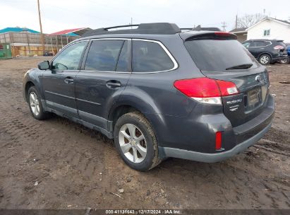 Lot #3051091677 2013 SUBARU OUTBACK 2.5I LIMITED