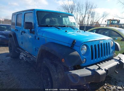 Lot #3051091664 2017 JEEP WRANGLER UNLIMITED SPORT 4X4