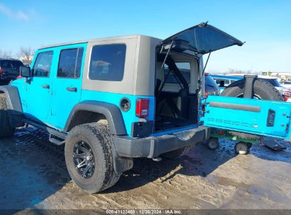 Lot #3051091664 2017 JEEP WRANGLER UNLIMITED SPORT 4X4