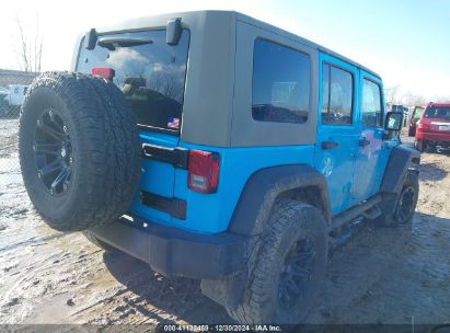 Lot #3051091664 2017 JEEP WRANGLER UNLIMITED SPORT 4X4