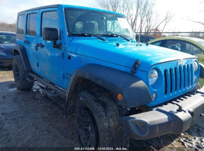 Lot #3051091664 2017 JEEP WRANGLER UNLIMITED SPORT 4X4