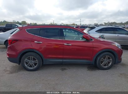 Lot #3056469184 2017 HYUNDAI SANTA FE SPORT 2.4L