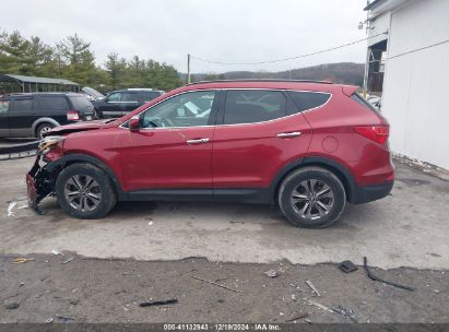 Lot #3056066081 2014 HYUNDAI SANTA FE SPORT 2.4L