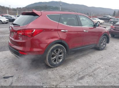 Lot #3056066081 2014 HYUNDAI SANTA FE SPORT 2.4L