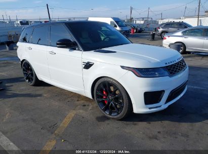 Lot #3056477152 2022 LAND ROVER RANGE ROVER SPORT HST MHEV