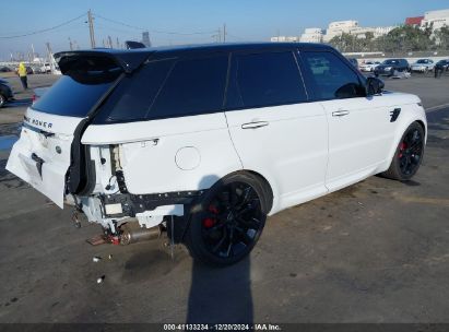 Lot #3056477152 2022 LAND ROVER RANGE ROVER SPORT HST MHEV