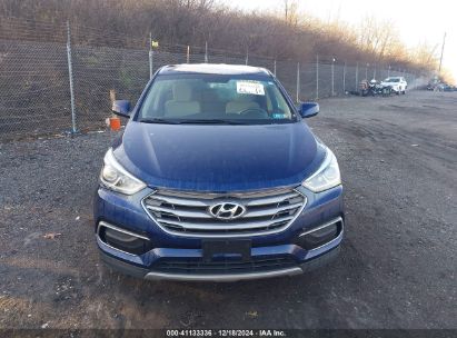 Lot #3051075335 2017 HYUNDAI SANTA FE SPORT 2.4L