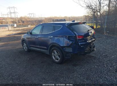 Lot #3051075335 2017 HYUNDAI SANTA FE SPORT 2.4L