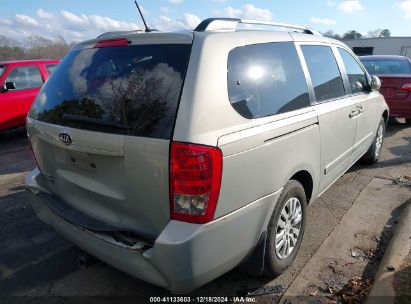 Lot #3050076828 2012 KIA SEDONA LX