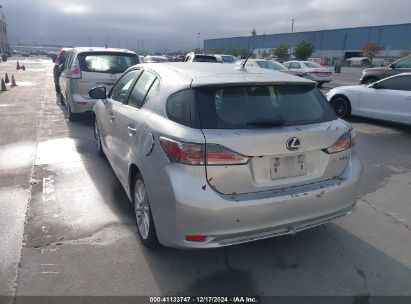 Lot #3042561625 2013 LEXUS CT 200H