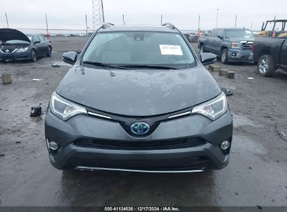 Lot #3056469171 2017 TOYOTA RAV4 HYBRID XLE